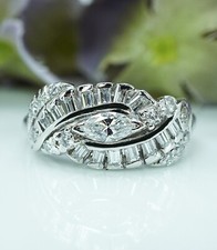 Art DECO Marquise Baguette