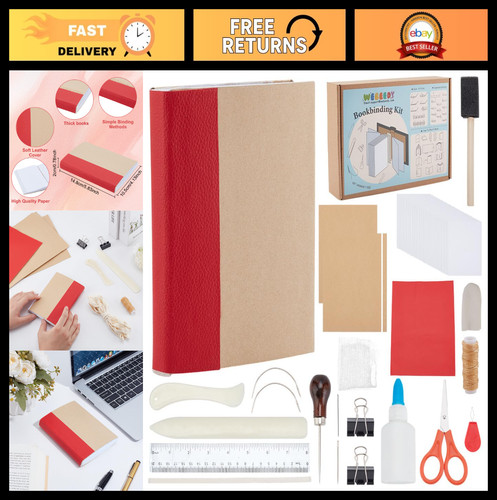 Diy bookbinding kit pcs - kit, 64