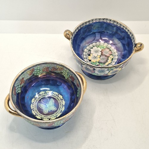 Maling lusterware sugar bowls - sugar,