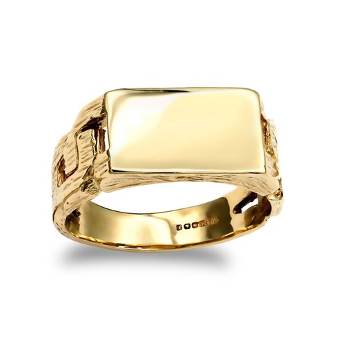 Mens solid 9ct gold jewelco - gold,