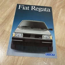 Fiat Regata 1987 Car Brochure Catalog Advertisement