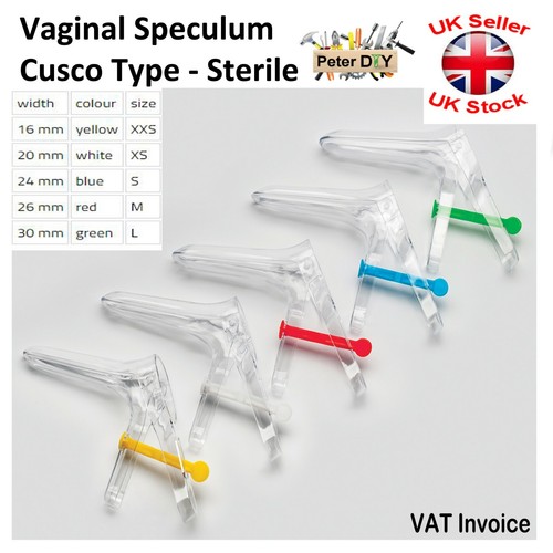 Vaginal speculum sterile - speculum,