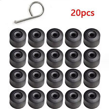 20X Wheel Bolt Nut Caps Covers For Volkswagen VW Golf Bora Passat Jetta 17mm