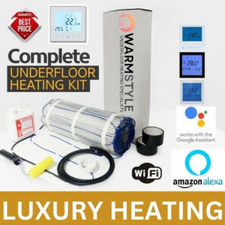 Electric Underfloor Heating Mat Kit 200W/m² All Sizes PRO Heat UK