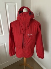 Men’s Red Berghaus Extrem Goretex XCR Smock Size Medium