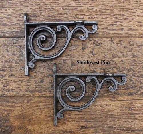 Classic pair scroll antique - pair,