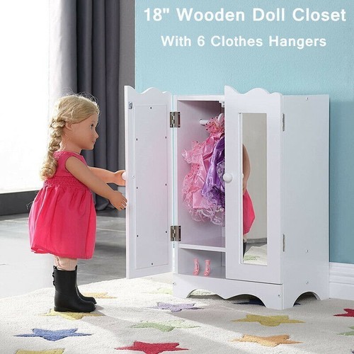 Inch large dolls - 18, closet