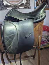 Harry Dabbs Dressage Saddle “Elegant” black, 17.5 medium