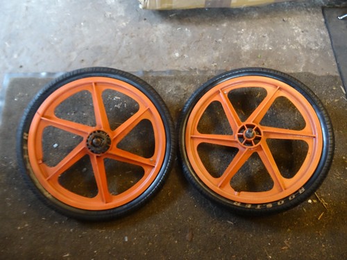 Spoke orange skyway - skyway, bmx