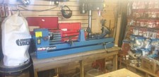 Wood Lathe Clarke CWL1000CF 40" 1000mm with Variable Speed & Copy Follower 230V