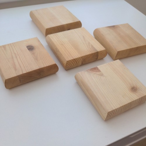 Solid pine newel cap square - newel, cap,