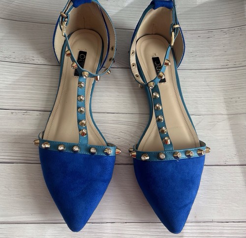 Quiz royal blue shoes - quiz, sandals