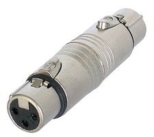 Neutrik NA3FF 3 Pin XLR female to 3 Pin XLR Female Adaptor/Coupler