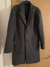 ZARA Grey Overcoat – New