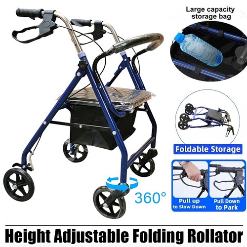 Lightweight foldable rollator - lightweight,