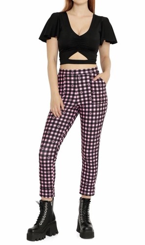 Black milk pink - black, gingham