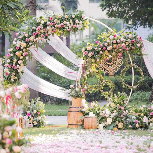 Large metal wedding arch - wedding,