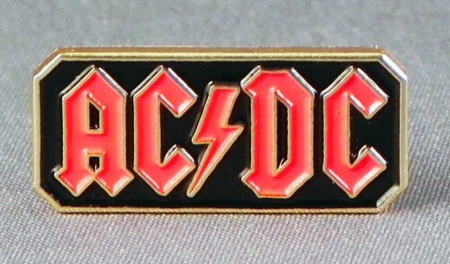 Enamel pin badge new - /, dc