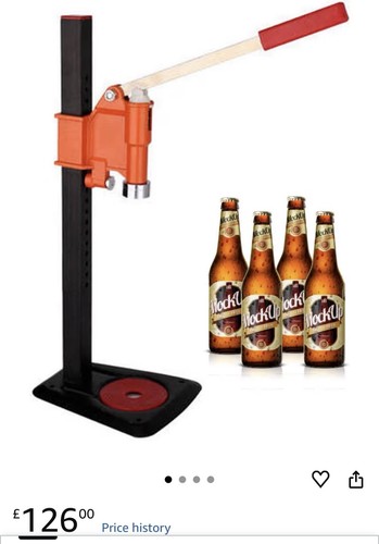 Bench bottle capper manual - bench,