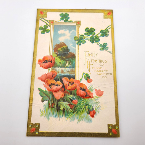 Postcard bissell carpet - postcard,