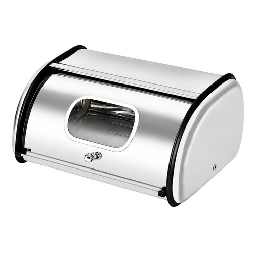 Stainless steel bread box - stainless,