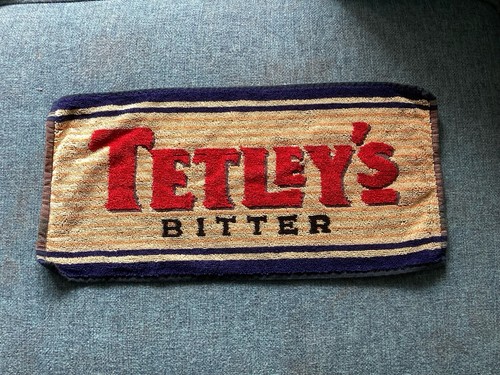 Tetleys bitter beer towel - tetleys,