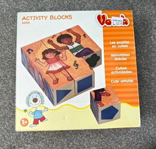 Voila wooden activity - voila, blocks