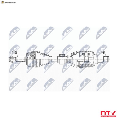 Driveshaft npw 167 for - driveshaft, npw-ty-167