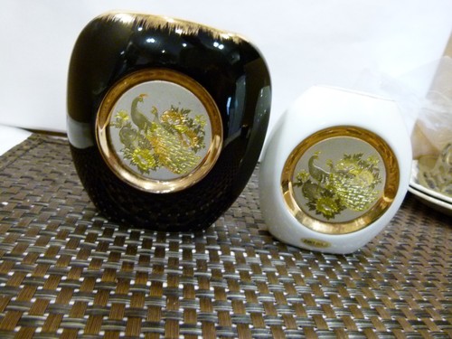 Vintage chokin art - chokin, gold