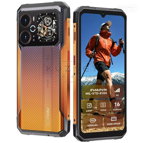 Rugged smartphone hotwav cyber - rugged,
