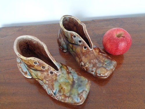 Unusual old majolica glaze - unusual,