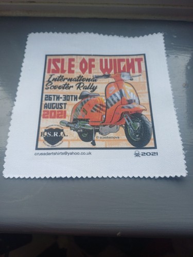 Scooter rally patch isle - scooter, of