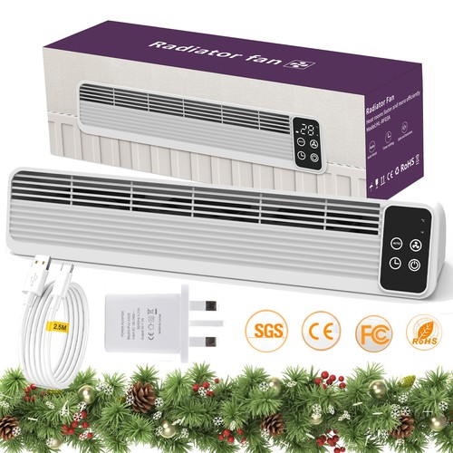 Radiator fan quiet heating - quiet,