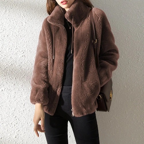 Womens winter fleece coat warm - womens,