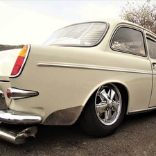 Type 3 stone guards REAR for VW Type 3 Squareback Notchback Fastback AAC168