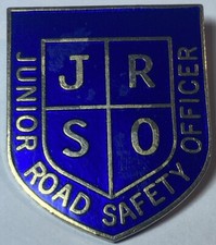 Vintage Enamel Badge Junior