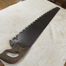 Vintage Long Old Logging Saw