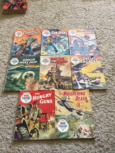 War picture library comics - 8x,