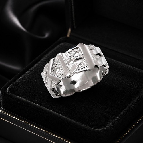 Sterling silver gents buckle - gents,
