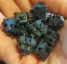 10 x Cherry MX Black Switches Micro Switch Switch MX1A-11NN Used Old Stock