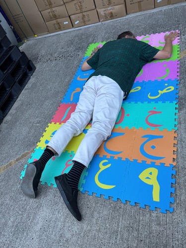 Giant arabic alphabet foam - arabic,
