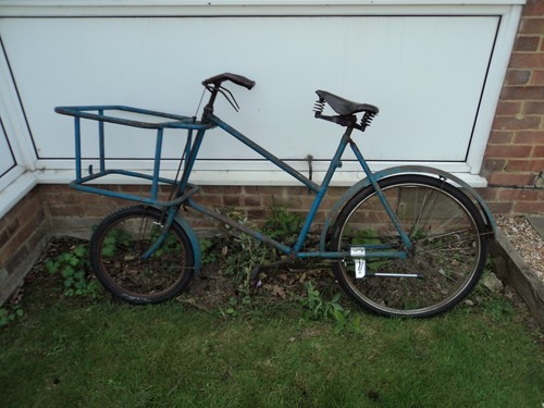Vintage butchers trade bike - vintage,