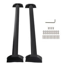 Black Full Length Luggage Roof