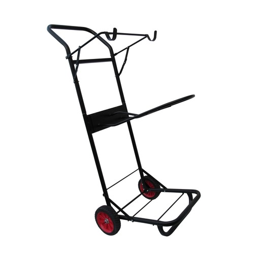 Folding saddle rack - folding, trolley