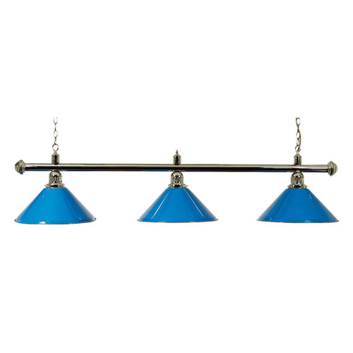 Pool table lights blue - lights, shades
