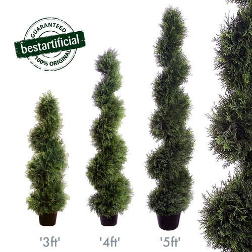 Best artificial cedar spiral - cedar,