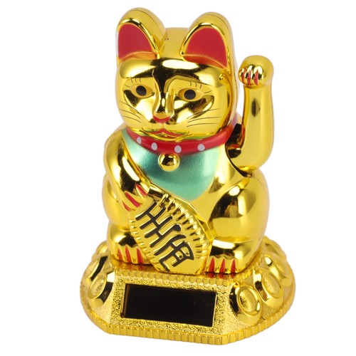 Chinese lucky cat - cat, solar