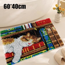 DIY Latch Hook Kit Rug Making