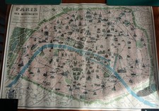 School Room Style Map Posters