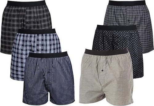 Pack mens woven - of, boxer